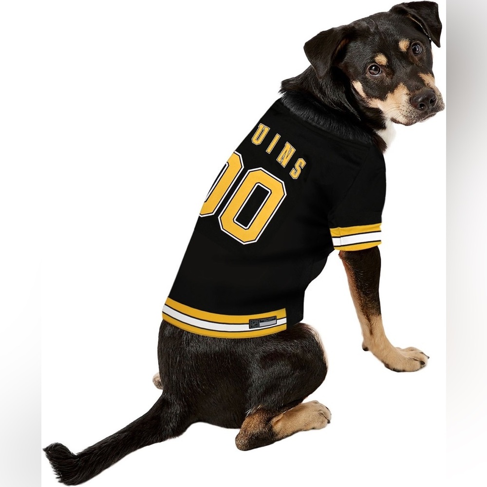 NHL Pets First Boston Bruins Hockey Pet Apparel Dog Jersey XL